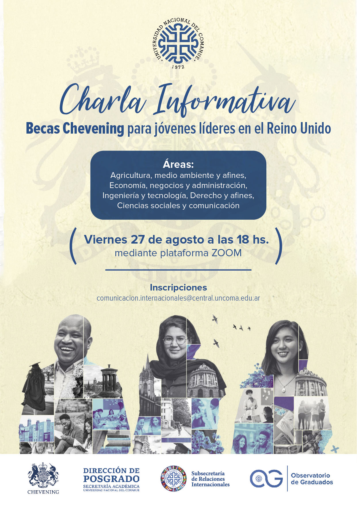 BECAS CHEVENING PARA JÓVENES LÍDERES EN EL REINO UNIDO